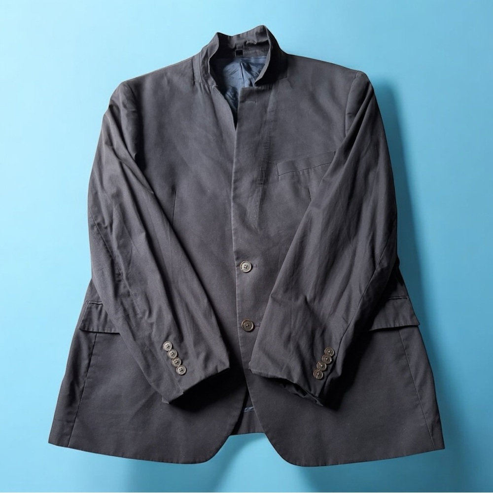 J. Crew Factory Mens Thompson chino sport coat black style # 38647 | 46R
